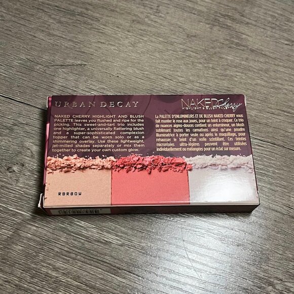 Urban Decay NAKED CHERRY Golden Light Highlighter Tan Blush Palette - Picture 4 of 4